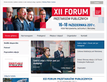 Tablet Screenshot of forum.przetargipubliczne.pl